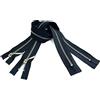 JYC Creative Chiusure Lampo in Metallo, 2 Pezzi/Pacco, N3, per Vestiti, Scarpe, Cucito, Panno Nero, 30 cm, 888