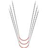 Addi CraSyTrio 30 cm 2.50mm - Unità di Ferri Circolari per Maglia