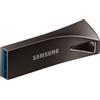 Samsung Flash Drive BAR PLUS MUF-512BE4/APC Chiavetta USB Pen Drive da 512 GB, colore grigio, velocità di lettura fino a 400 MB/s, compatibile con PC, notebook, TV, stereo