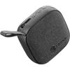 Music Sound - MINI - Speaker Bluetooth - Potenza 3 WATT - Play Time 4 ore - Compatto e portatile - Finiture in tessuto morbido e colorato - Nero