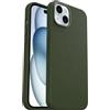 OtterBox Symmetry Cactus Leather MagSafe Cover per iPhone 15 Plus, Verde | Custodia sottile, antiurto e cadute, testata 3x vs norme MIL-STD 810G in pelle vegana derivata dal Cactus