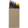 IMPRESSION Set 6 colori a cera in cartone selena Personalizzate o neutre