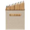 IMPRESSION Set di matite colorate devin | 12 pz. Personalizzate o neutre