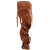 WIG ME UP - Toupet CODA Rosso-Castano Ondulati 45 cm Fettuccia Graffette Extension YZF-TC18-30