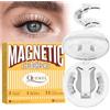 QUEWEL Ciglia magnetiche QUEWEL con applicatore, versione migliorata, 1 paio di ciglia magnetiche morbide, senza colla, riutilizzabili, adatte ai principianti (Soft Magnet-C-03)