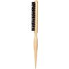 Generico Bristle Teasing Comb - Three Row Teasing Brush | Nylon Bristle Styling Hairbrush,Nylon Bristle Teasing Hair Brush For Combing, Root Volumizing Scalp Massage | Bristle Hair Brush Bristle Hair Brush
