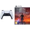 Playstation Sony 5 Controller DualSense + Star Wars Jedi: Survivor PS5 Videogiochi