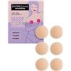 Lovable Copricapezzoli in Silicone Riutilizzabili, Adesivi, Ultra Sottili e Invisibili, Diametro 8,5 cm, Invisible Secret 3 Paia Tripack Donna x3, Skin, Taglia Unica