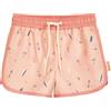 Playshoes Costume da Bagno da Bambina, Pantaloncini da Surf Rosa, 98-104