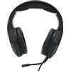 BONKZEBU THS311 Cuffie da Gioco Microfono con Cancellazione del Rumore Modalità di Illuminazione RGB per Giocatori/One Tipo a Bobina Mobile Materiale ABS