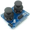 Buhdjfnke Modulo Joystick Dual PS2 per Blocchi di Costruzione Elettronici JoyStick -Compatible R3 Intestazione Pin