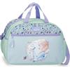 Disney Frozen Close to the Heart Zaino per bambini, zaino scolastico, in poliestere, tasche laterali, spallacci larghi regolabili, maniglia superiore per appendere, sistema Magic Fix.
