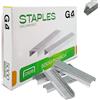 G4GADGET 5000 graffette standard di qualità 26/6 n. 56, 6 mm, capacità 30 fogli
