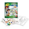 Crayola - Album Color and Sticker Toy Story, 32 Pagine da Colorare e 4 Fogli di Adesivi, Attività Creativa per Bambini dai 3 Anni