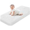 Traumnacht Baby/Junior Duo Premium materasso bambini Air Active, rivestimento in spugna delicata e assorbente, 60 x 120 cm, Oeko-Tex, Qualità tedesca