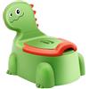 Glenmore Vasino Per Bambini Bambino Bimbi Vasetto Water WC Portatile Bambina Bimbo Dinosauri Gabinetto Pipi Vasini Sedile con Coperchio Vater Viaggio Baby Bambine Toilette Poltroncina Piccolo Sedia Bimba Verde