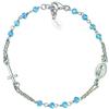 Mugler BROBC3 AMEN BRACCIALE Rosario argento