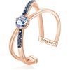 Brosway Anello Donna in Ottone e Cristalli | Collezione Affinity - BFF128C