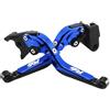 YFDKESY Leve Manubrio Frizione Leva Freno Leve Freno Regolabili Per YZF-R6 17-24 YZF-R7 21-24 R6 R7 2024 E Frizione Pieghevoli Ed Estensibili Per Moto
