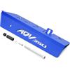 CXEPI Copertura Decorativa Esterna per Tubo di Scarico Moto Scudo termico di scarico moto per Ho&n&da ADV350 ADV 350 2021-2025