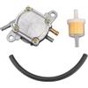 GOOFIT Assemblaggio Pompa Di Carburante A Vuoto Di Uscita Sostituzione per GY6 50cc 125cc 150cc ATV Go Kart Scooter Moped 4 Wheeler Quad Bikes Dune Buggy