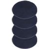 UCARE U-Care - 4 feltri per ruote da 55 cm, leggeri, antipolvere, colore: nero