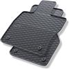 Mossa Tappetini gomma adatti per Audi A3 8Y Sportback 2020- 2 pz. nero