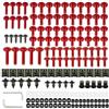 BOSDF Viti Ergal Moto Per Y-amaha T-MAX T-MAX 560 530 500 T-MAX560 T-MAX530 T-MAX500 DX T-MAX560 T-MAX530 Kit bulloni carena Viti Set accessori(Red)