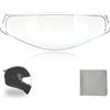 Kunxing Visiera Antifog per Casco Moto Compatibile con AGV K1 K1S K3SV K5S con Sistema GT4 Pinlock, Lente Interna Antiappannamento ad Alta Trasparenza, Facile Installazione per Moto, Uso Quotidiano e Touring
