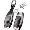 Rondrive Custodia per chiave auto adatta per Mercedes EQA A A B C E G M R S V Classe W177 W205 W213 W247 CLA GLA GLB GLC GLE Custodia in metallo antigraffio protezione chiave con portachiavi