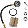 Generico Kit Supporto Filtro Nafta compatibile per motori Lombardini Diesel LDA 450 LDA 510 3LD510 LDA 96-97 LDA 100 4LD 640 4LD 820 per carburante motozappa e motocoltivatore