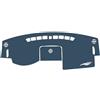 generico copri cruscotto in pelle Compatibile con LR Freelander 2,antiriflesso tappetino cruscotto(blue)