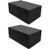 eletech Tampone in Gomma per cric Sollevatore Auto Supporto Ponte Sollevatore a Forbice Supporto Universale Professionale per martinetto Idraulico a Scissor cavalletto Automobile (2pcs 240x150x95mm)