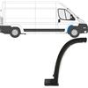 EasyParts Modanatura parafango anteriore per Fiat Ducato 2006-2018 / Destra