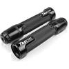 GUGUVNV Manopole manubrio moto con contrappesi, diametro 22 mm (7/8), Per TMAX 530 TMAX 530 SX DX (anni 2012-2019)-Nero