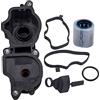 maXpeedingrods Sfiato filtro olio carter, filtro separatore per BMW 3/5/7 | E46 E39 E38 E53 PCV Kit filtro sfiato olio car.ter PCV