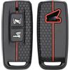 OTMIK Copri chiavi auto in silicone Compatibile con Honda Adv 350 PCX 125 PCX160 AV 350 SH350i VISION 110 2 pulsanti Accessori per chiavi auto