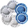Pamtns Lucidatura Pad 6 Pezzi Tamponi per Lucidatura per Auto Lucidatura Pad per Lucidatore del Cofano di Lucidatura Set Cuffie per Lucidare Lucidatrice Auto in Cotone per Lucidatrice 230-250 mm