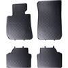 IMJ-Global Tappetini Auto Gomma beeLine su Misura Compatibili con BMW Serie 3 E90 2004-2012, Set Completo di Tappeti Auto per Migliorare Look e Sportività, Tappetino Premium in TPE Durevole