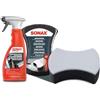 SONAX 1 X 500 ML Sonax coupé-cabriolet Pulitore Detergente per capote + Sonax Multi spugna spugna