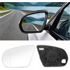 TTCR-II 1PC Compatibile con Vetro Specchio Mercedes Classe C/E/S/GLC/CLS | Specchietto Retrovisore C W205 S205 C205 A205/E W213 S213/S V222 W222 X222 C217 A217/GLC X253 C253/CLS C257 A3170453-Sinistro