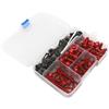 RTYdfDV Moto Kit Carena Corpo Viti Per Rs 125 Sr 50 Rsv4 Per Shiver Per DORSODURO 750 1200 Per Pegaso 650 RSV Per MILLE R Utensile elettrico(rosso)