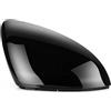 Vamhhx Copri Specchietto Retrovisore 1 Coppia Auto Copertura Specchio Laterale Per VW Per Golf 7 MK7 MK7.5 Per Touran L Alloggiamento Specchio Retrovisore Caps 2013-2018 Calotta Retrovisore(Black-Right)