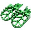 BLZMWD Motociclette Poggiapiedi Poggiapiedi Per Moto Pedane Per KX KLX KXF 250 450 250F 450F 250X 450X 450R 2006 2007 2008 2009 2010 2011-2021