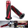 Bonnoeuvre Manopole Manubrio Moto universali Diametro interno 22mm-24mm per 7/8 Manubri Alluminio Gomma per Moto Scooter Quad Cruiser