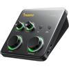 MAONO P1 Interfaccia Audio USB Ibrida 70dB Gain | | PC/Smartphone/iPad/Chitarra | Auto-Gain Loopback Muto ASIO Routing, Per Podcast Streaming Registrazione Mobile Content