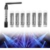 Linanty DMX - Trasmettitore e ricevitore radio DMX512 con alimentatori, 126 canali, trasmissione in tempo reale, 7 ricevitori radio
