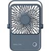 Buhdjfnke Ventilatore da Scrivania, Piccolo Ventilatore Elettrico, Doppia Modalità A Sospensione e A Pavimento, Colore Blu Navy, per Ufficio.