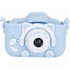BONKZEBU Fotocamera per Bambini Doppia Fotocamera da 40 MP Senza Messa a Fuoco con Registrazione Video, Schermo di Protezione per gli Occhi, Giocattoli per Bambini, Batteria da 600 MAh, Regalo