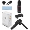 MoSundi Teleobiettivo per smartphone, zoom ottico HD ad alto ingrandimento 22x, con treppiede stabile, per bird watching, viaggi all'aperto